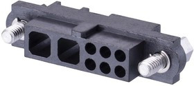 M80-263F102-06-00, Корпус разъема, Datamate Mix-Tek M80, Гнездо, 8 вывод(-ов)