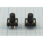 Тактовая кнопка, 12x12x12, алгоритм работы NO, контакты 4PF, TS-1212A