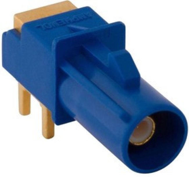 FA1-NCRP-PCB-6A, RF Connectors / Coaxial Connectors R/A MALE FAKRA SMB FA1-NCRP-PCB-6A, RF Connectors / Coaxial Connectors R/A MALE FAKRA SMB