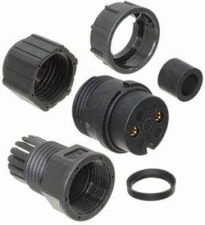 D24B-SE-4G-PG21, Корпус: для разъемов HDC, размер D24B, на провод, угловой, PG21 D24B-SE-4G-PG21, Корпус: для разъемов HDC, размер D24B, на провод, угловой, PG21