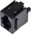 5520257-2, Conn RJ-22 F 4 POS 1.27mm Solder ST Thru-Hole 4 Terminal 1 Port Cat 3 Package