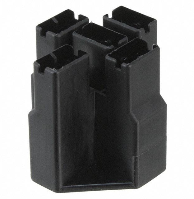 926526-1, Conn Housing RCP 5 POS Crimp ST Cable Mount Black Carton