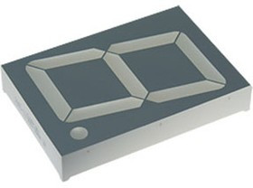 SA23-12SRWA, светодиодный индикатор красный ОА 56.9мм 1x7 5мКд