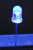 Светодиод 5 x 9, голубой, 5000 мкд, угол 25, цвет линзы: прозрачный, SL-522SBCBE-06G