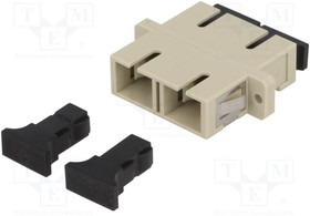 LOG-FA01SC2, Разъем: световодный, гнездо, проходник, SC, с обеих сторон, "мама"