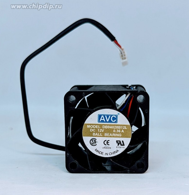 Вентилятор AVC DB04028B12L 40x28 4pin 12v