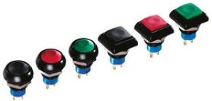 IPC3SAD1, Pushbutton Switches SPST-NO 0.5A 48VAC IPC3SAD1, Pushbutton Switches SPST-NO 0.5A 48VAC