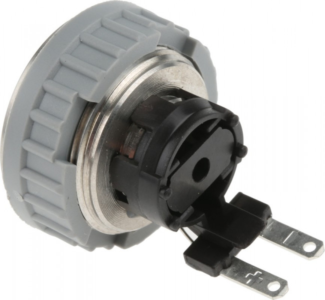 1241.6934.1124000, Pushbutton Switches Dbl Pole 5A 125VAC 22MM RI SF BL