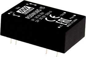 RSDW08G-12, Преобразователь: DC/DC, 8Вт, Uвх: 18-75В, Uвых: 12ВDC, Iвых: 0-666мА