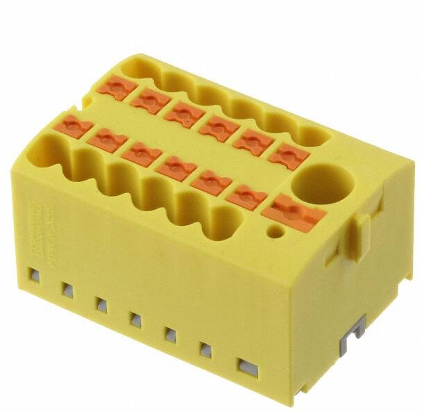 3273358, DIN Rail Terminal Blocks PTFIX 6/12X2,5 YE 2.5mm2 w/6mm2 feedin