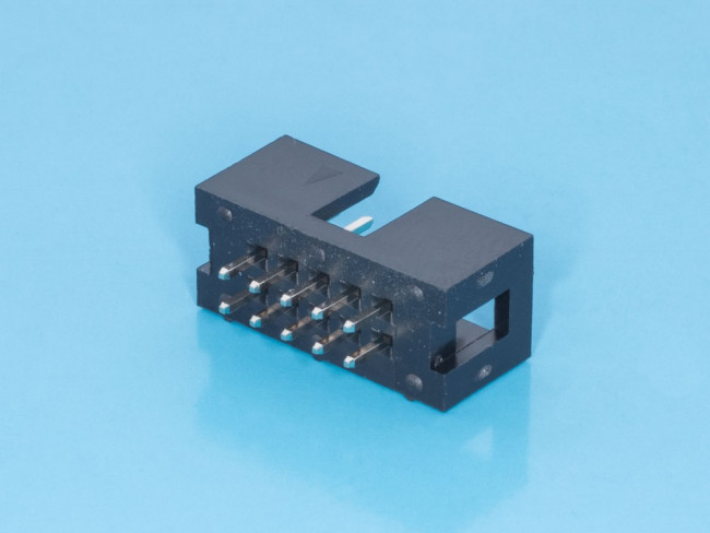 BH-10, Разъем IDC 2х 5 вилка на плату, шаг 2.54мм BH-10, Разъем IDC 2х 5 вилка на плату, шаг 2.54мм