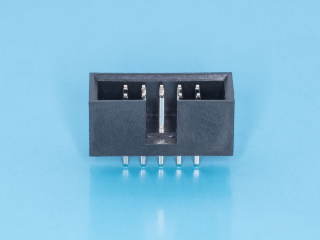 BH-10, Разъем IDC 2х 5 вилка на плату, шаг 2.54мм BH-10, Разъем IDC 2х 5 вилка на плату, шаг 2.54мм