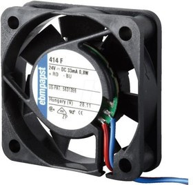 414F, DC Fans DC Tubeaxial Fan, 40x40x10mm, 24VDC, 4.7CFM, 0.8W, 22.1dBA, 5400RPM, Sintec 414F, DC Fans DC Tubeaxial Fan, 40x40x10mm, 24VDC, 4.7CFM, 0.8W, 22.1dBA, 5400RPM, Sintec