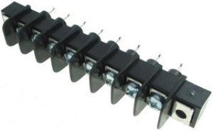 38720-3208, TERMINAL BLOCK, BARRIER, 8POS, 12AWG
