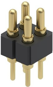 827-22-004-10-001101, Headers & Wire Housings 4P SLC HDR SPRING LD HDR VERT MNT DBL RO 827-22-004-10-001101, Headers & Wire Housings 4P SLC HDR SPRING LD HDR VERT MNT DBL RO