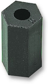 R30-9400800, Стойка, шестигранная, ПВХ, внутренний ø 3мм, длина 8мм, 25 штук, серия R30