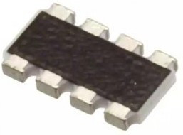 YC324-JK-071KL, Res Thick Film Array 1K Ohm 5% ±200ppm/°C ISOL Epoxy 8-Pin 2012(4 X 1206) Convex SMD