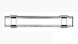 650074-000, Cable Accessories Solder Sleeve In-Line Splice Cross-Linked Modified Polyvinylidene Fluoride Red Tin Bag/Box