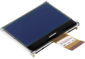 DEM 128064QSBH-PW-N, Дисплей: LCD, графический, 128x64, STN Negative, 56,6x44,2x3,6мм