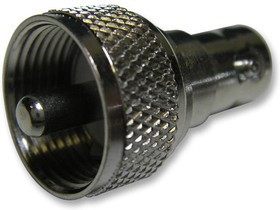 PSG01673, РЧ/Коаксиальный адаптер, UHF, Штекер, BNC, Гнездо, Прямой Переходник