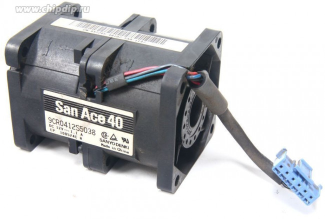 Вентилятор Sanyo Denki San Ace 40 9CR0412S5038 40x56мм 12V 1.1A OEM