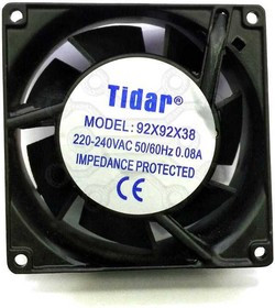 Вентилятор Tidar RQA9238HSL / RQA 9238HSL / 92x92x38 220V 0.12/0.11A