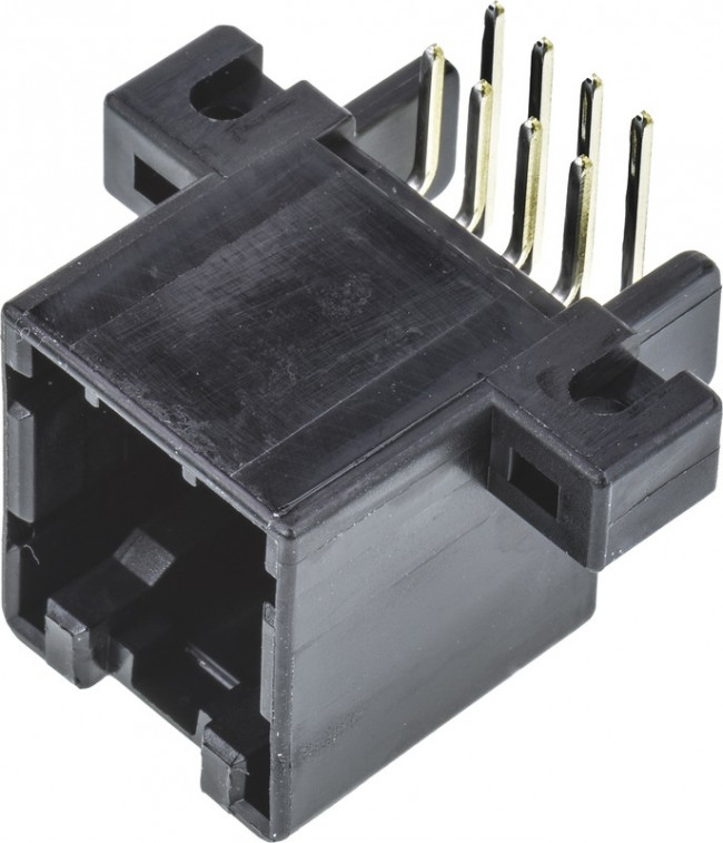 174049-2, Разъем межплатный 8 контактов шаг 2.5мм угловой монтаж в отверстие автомобильного применения лоток 174049-2, Разъем межплатный 8 контактов шаг 2.5мм угловой монтаж в отверстие автомобильного применения лоток
