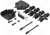 MHDTPPK15-DB15PK, D-Sub Connector Kit, DA-15 Plug, Solder, Steel MHDTPPK15-DB15PK, D-Sub Connector Kit, DA-15 Plug, Solder, Steel