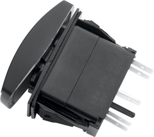 РИФ Переключатель ВКЛ/ВЫКЛ, красный, ДВОЙНОЙ LED СВЕТ RIF22-1-2101800