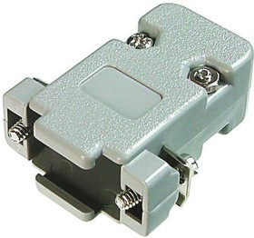 AGP 09 G-METALL, AGP Series Zinc D Sub Backshell, 9 Way