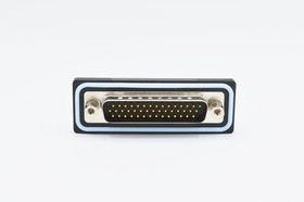 HDF-S44-103L011, HDF 44 Way Solder D-sub Connector Plug, 2.29mm Pitch, with 4-40 Screw Locks HDF-S44-103L011, HDF 44 Way Solder D-sub Connector Plug, 2.29mm Pitch, with 4-40 Screw Locks