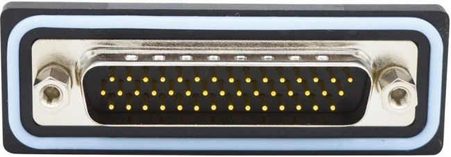 HDF-S44-103L011, HDF 44 Way Solder D-sub Connector Plug, 2.29mm Pitch, with 4-40 Screw Locks HDF-S44-103L011, HDF 44 Way Solder D-sub Connector Plug, 2.29mm Pitch, with 4-40 Screw Locks