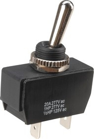 MCR13-447C1-01-HR, Рычажный переключатель, Вкл.-Вкл., SPDT, Без Подсветки, Панель, 12 А