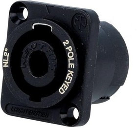 NL2MPXX, Гнездо; для громкоговорителей; "папа"; PIN: 2; 30А; 250В, NL2MPXX, Гнездо; для громкоговорителей; "папа"; PIN: 2; 30А; 250В,