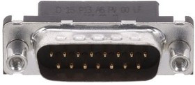 D15P13A6PV00LF, D-Sub Standard Connectors DSUB R/A STB 15P D15P13A6PV00LF, D-Sub Standard Connectors DSUB R/A STB 15P