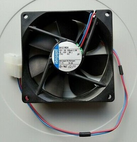 Вентилятор Ebmpapst 3412 NH 12v DC 240mA 2,9W 90x25 2pin