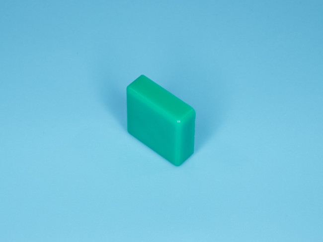 SWT-9S-E, Колпачок квадратный для тактовой кнопки, зеленый