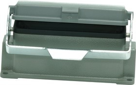 MP009421, Разъем для тяжелых условий, Основа, сквозной монтаж с гайкой, ввод сбоку, Корпус из Алюминия MP009421, Разъем для тяжелых условий, Основа, сквозной монтаж с гайкой, ввод сбоку, Корпус из Алюминия