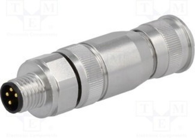 21032122306, HARAX 3 Pole Din Socket, Female, Cable Mount 21032122306, HARAX 3 Pole Din Socket, Female, Cable Mount