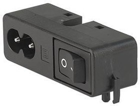 CMF1.1111.12, AC Power Entry Modules 2.5A C8 INLET PCB MT