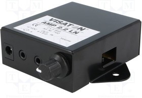 VS-AMP2.2LN, Внешний аудиоусилитель, 12ВDC, 1,1Ом, 46мА, 700мВ, 3,2Вт