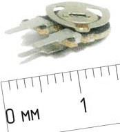 Резистор подстроечный 100к\250град\ 3P/плат\KSR-083 [СП3-38а]; №4600 РПодстр 100к\250град\ 3P/плат\K