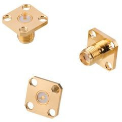 SMA socket 50 Ω, solder connection, straight, 60312322114620