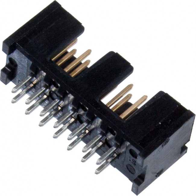 5103308-2, Разъем типа провод-плата, прямой, 2.54 мм, 14 контакт(-ов), Штыревой Разъем, монтаж в отверстие туба 5103308-2, Разъем типа провод-плата, прямой, 2.54 мм, 14 контакт(-ов), Штыревой Разъем, монтаж в отверстие туба