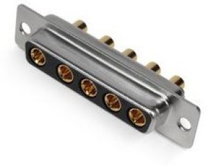 MHCDD5W5S4, D-Sub Connector, Straight, Socket, 5W5, Signal Contacts - 0, Special Contacts - 5
