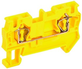 Клемма пружинная КПИ 2в-4 41А желт. IEK YZN11-004-K05 Клемма пружинная КПИ 2в-4 41А желт. IEK YZN11-004-K05