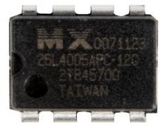 (05G001002901) флеш память FLASH MXIC MX25L4005APC-12G MXM SOP-8