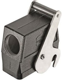 19370240587, Heavy Duty Power Connectors METAL HOOD HAN 24B CENTRAL LCK