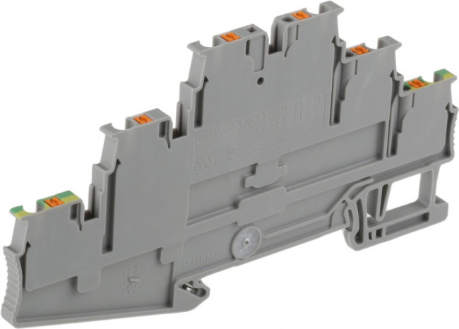 3213768, DIN Rail Terminal Blocks PT 1,5/S-PE/L/L