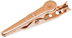 BU-70C, Crocodile Clip, Copper Contact, 10A, Natural